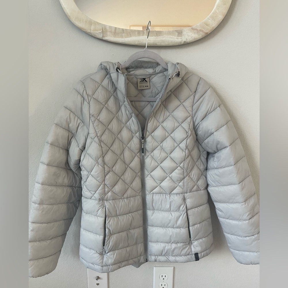 ZeroXposur Women's Gray Puffer Jacket